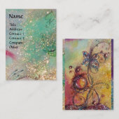 GARDEN VAN HET VERLORENDE SCHADOWS - BUTTERFLY-PLA VISITEKAARTJE (Voorkant / Achterkant)