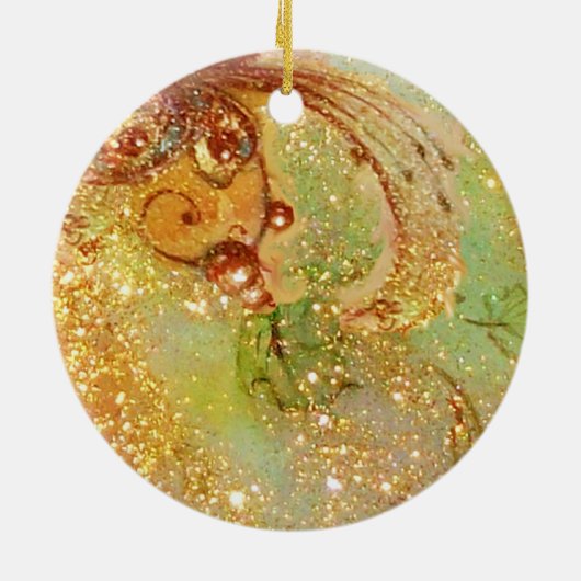 GARDEN VAN HET VERLORENDE SCHADOWS- BUTTERFLY-PLAN KERAMISCH ORNAMENT (Achterkant)