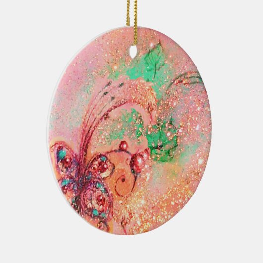 GARDEN VAN HET VERLORENDE SCHADOWS- BUTTERFLY-PLAN KERAMISCH ORNAMENT (Rechts)