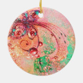 GARDEN VAN HET VERLORENDE SCHADOWS- BUTTERFLY-PLAN KERAMISCH ORNAMENT (Achterkant)