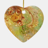 GARDEN VAN HET VERLORENDE SCHADOWS- BUTTERFLY-PLAN KERAMISCH ORNAMENT (Achterkant)