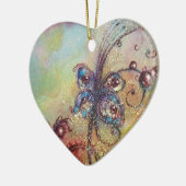 GARDEN VAN HET VERLORENDE SCHADOWS- BUTTERFLY-PLAN KERAMISCH ORNAMENT (Links)