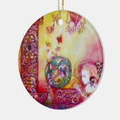 GARDEN VAN HET VERLORENDE SCHADOWS- BUTTERFLY-PLAN KERAMISCH ORNAMENT (Links)