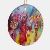 GARDEN VAN HET VERLORENDE SCHADOWS- BUTTERFLY-PLAN KERAMISCH ORNAMENT (Links)