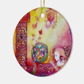 GARDEN VAN HET VERLORENDE SCHADOWS- BUTTERFLY-PLAN KERAMISCH ORNAMENT (Links)