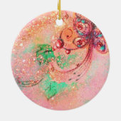 GARDEN VAN HET VERLORENDE SCHADOWS- BUTTERFLY-PLAN KERAMISCH ORNAMENT (Achterkant)