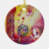 GARDEN VAN HET VERLORENDE SCHADOWS- BUTTERFLY-PLAN KERAMISCH ORNAMENT (Voorkant)