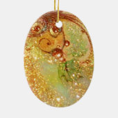 GARDEN VAN HET VERLORENDE SCHADOWS- BUTTERFLY-PLAN KERAMISCH ORNAMENT (Achterkant)