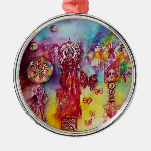 GARDEN VAN HET VERLORENDE SCHADOWS- BUTTERFLY-PLAN METALEN ORNAMENT (Voorkant)