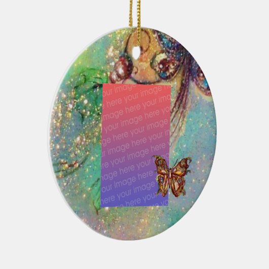 GARDEN VAN HET VERLORENDE SCHADOWS-fotosjabloon Keramisch Ornament (Rechts)