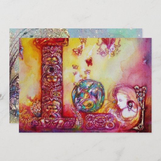 GARDEN VAN HET VERLORENDE SCHADOWS MAGIC BUTTERFLY AANKONDIGING (Voorkant / Achterkant)