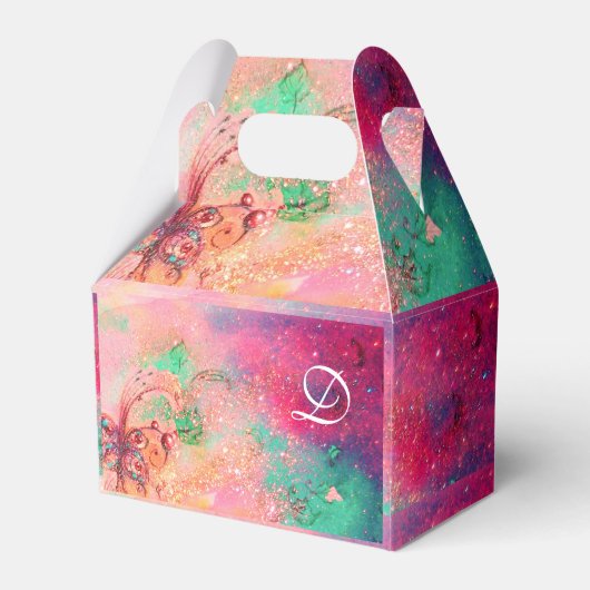 GARDEN VAN HET VERLORENDE SCHADOWS MAGIC BUTTERFLY BEDANKDOOSJES (Voorkant Zijde)