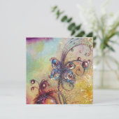 GARDEN VAN HET VERLORENDE SCHADOWS MAGIC BUTTERFLY KAART (Staand voorkant)