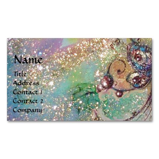 GARDEN VAN HET VERLORENDE SCHADOWS MAGIC BUTTERFLY MAGNETISCH VISITEKAARTJE (Voorkant)