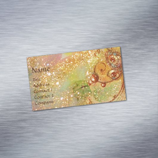 GARDEN VAN HET VERLORENDE SCHADOWS MAGIC BUTTERFLY MAGNETISCH VISITEKAARTJE (Voorbeeld)