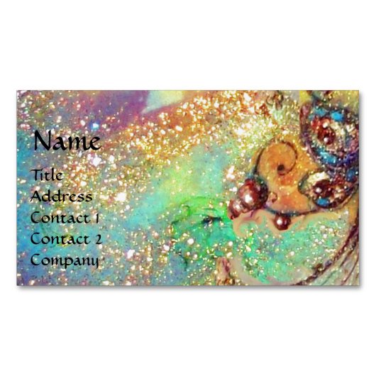 GARDEN VAN HET VERLORENDE SCHADOWS MAGIC BUTTERFLY MAGNETISCH VISITEKAARTJE (Voorkant)