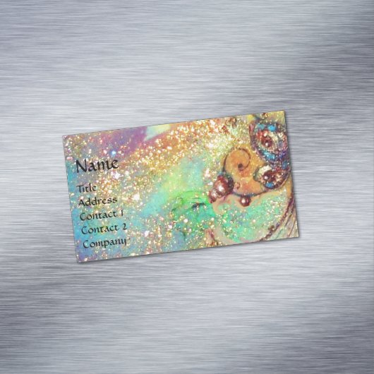 GARDEN VAN HET VERLORENDE SCHADOWS MAGIC BUTTERFLY MAGNETISCH VISITEKAARTJE (Voorbeeld)