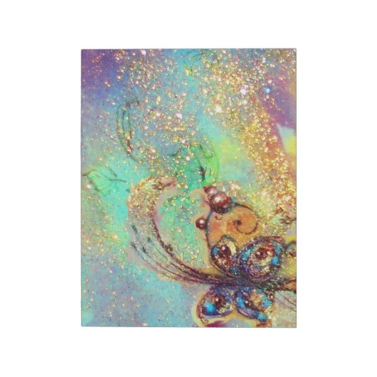 GARDEN VAN HET VERLORENDE SCHADOWS MAGIC BUTTERFLY NOTITIEBLOK (Linkerzijde)