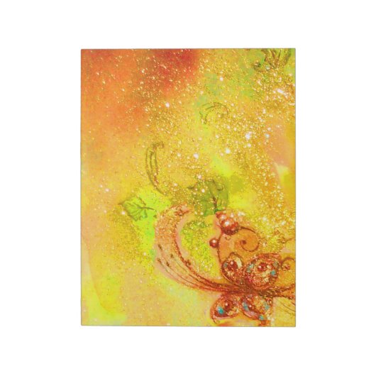 GARDEN VAN HET VERLORENDE SCHADOWS MAGIC BUTTERFLY NOTITIEBLOK (Linkerzijde)