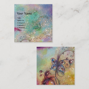 GARDEN VAN HET VERLORENDE SCHADOWS MAGIC BUTTERFLY VIERKANTE VISITEKAARTJE