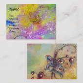 GARDEN VAN HET VERLORENDE SCHADOWS MAGIC BUTTERFLY VISITEKAARTJE (Voorkant / Achterkant)