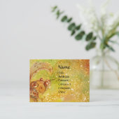 GARDEN VAN HET VERLORENDE SCHADOWS MAGIC BUTTERFLY VISITEKAARTJE (Staand voorkant)