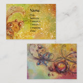 GARDEN VAN HET VERLORENDE SCHADOWS MAGIC BUTTERFLY VISITEKAARTJE (Voorkant / Achterkant)
