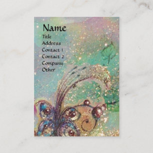 GARDEN VAN HET VERLORENDE SCHADOWS MAGIC BUTTERFLY VISITEKAARTJE