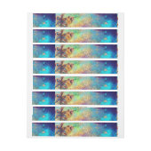 GARDEN VAN HET VERLORENDE SCHADOWS - MAGISCHE BUTT ADRESLABEL WIKKEL (Vel)