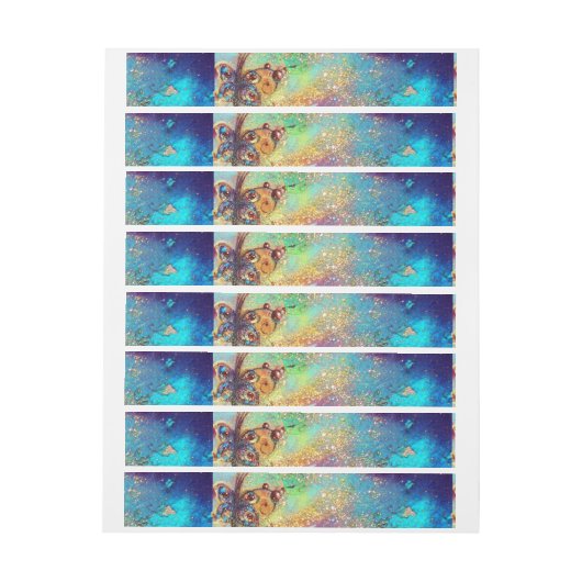 GARDEN VAN HET VERLORENDE SCHADOWS - MAGISCHE BUTT ADRESLABEL WIKKEL (Vel)