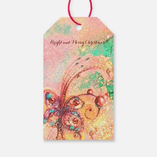 GARDEN VAN HET VERLORENDE SCHADOWS - MAGISCHE BUTT CADEAULABEL (Achterkant)