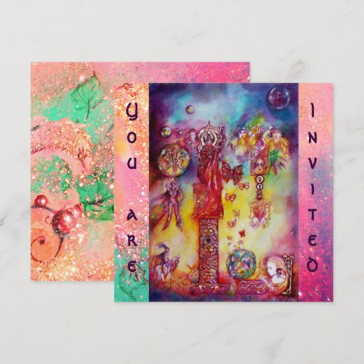 GARDEN VAN HET VERLORENDE SCHADOWS - MAGISCHE BUTT KAART (Voorkant / Achterkant)