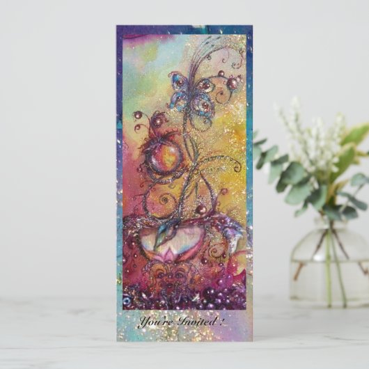 GARDEN VAN HET VERLORENDE SCHADOWS - MAGISCHE BUTT KAART (Staand voorkant)