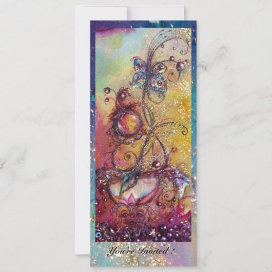 GARDEN VAN HET VERLORENDE SCHADOWS - MAGISCHE BUTT KAART (Voorkant)