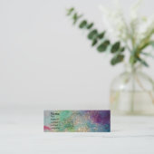 GARDEN VAN HET VERLORENDE SCHADOWS - MAGISCHE BUTT MINI VISITEKAARTJE (Staand voorkant)