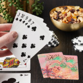 GARDEN VAN HET VERLORENDE SCHADOWS - MAGISCHE BUTT POKERKAARTEN (Insitu)