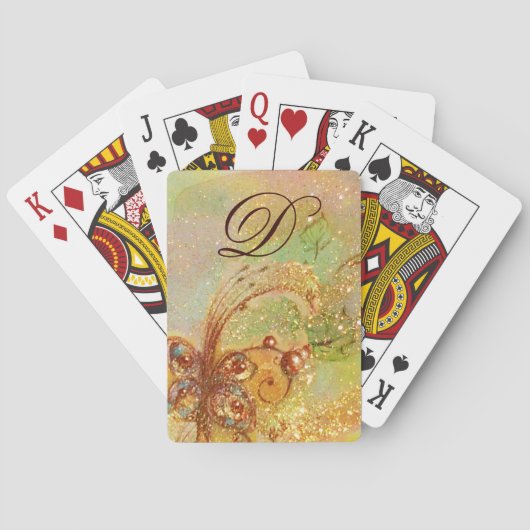 GARDEN VAN HET VERLORENDE SCHADOWS - MAGISCHE BUTT POKERKAARTEN (Achterkant)