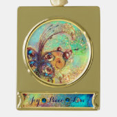 GARDEN VAN HET VERLORENDE SCHADOWS - MAGISCHE BUTT VERGULD BANNER ORNAMENT (Voorkant)