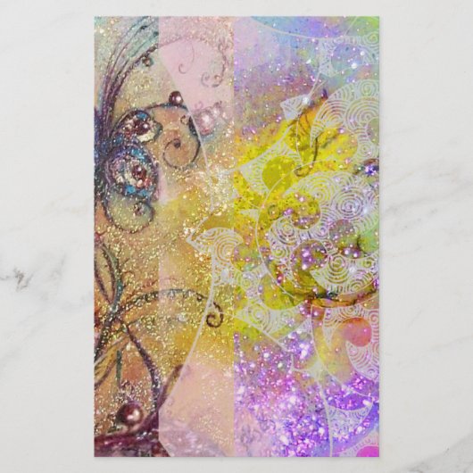 GARDEN VAN HET VERLORENDE SCHADOWS, MAGISCHE BUTTE BRIEFPAPIER (Voorkant)