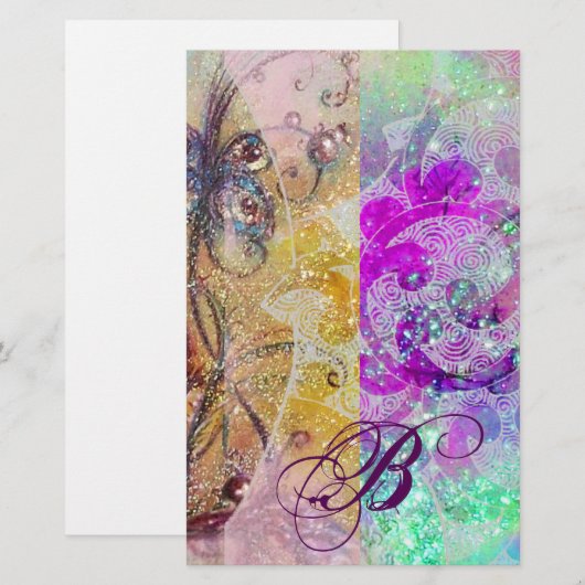 GARDEN VAN HET VERLORENDE SCHADOWS/MAGISCHE BUTTER BRIEFPAPIER (Voorkant / Achterkant)