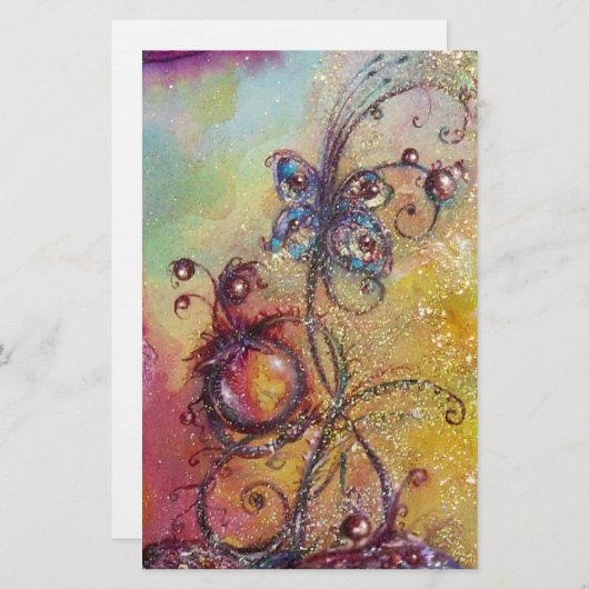 GARDEN VAN HET VERLORENDE SCHADOWS/MAGISCHE BUTTER BRIEFPAPIER (Voorkant / Achterkant)