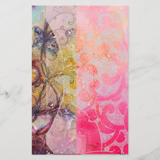 GARDEN VAN HET VERLORENDE SCHADOWS/MAGISCHE BUTTER BRIEFPAPIER (Voorkant)