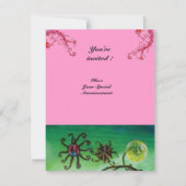 GARDEN VAN MELISSA 2, rood, roze groen wit Kaart (Achterkant)