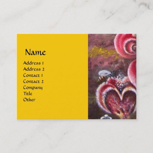 GARDEN VAN MELISSA .detail Visitekaartje (Voorkant)