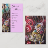 GARDEN VAN MELISSA .detail Visitekaartje (Voorkant / Achterkant)