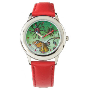 GARDEN VAN MELISSA Magische Butterfly, Ladybug, Gr Horloge