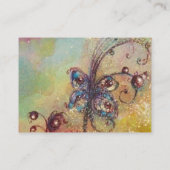 GARDEN VAN VERLOREN SCHADOWS MAGIC BUTTERFLY PLANT VISITEKAARTJE (Achterkant)