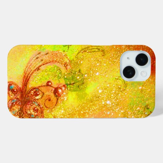 GARDEN VAN VERLORENDE SCHADOWS MAGIC BUTTERFLY Gol Case-Mate iPhone Case (Achterkant (horizontaal))