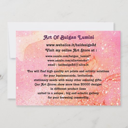 GARDEN VAN VERLORENDE SHADOWS Fairies, Butterflies Kaart (Achterkant)