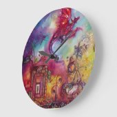 GARDEN VAN VERLORENDE SHADOWS, MET RODE DRAGON Fan Grote Klok (Hoek)